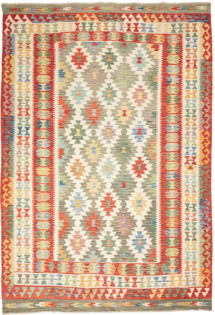 Kilim Tappeto orientale 210x290 (Pakistan) Tessuto A Mano
