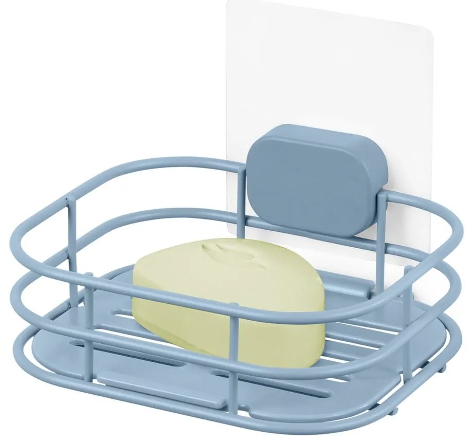 Dispenser di sapone in metallo autoportante azzurro Grena - Compactor