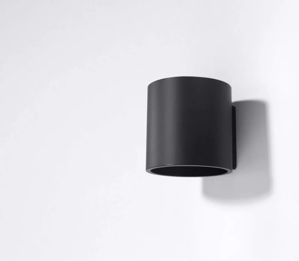 Applique da Parete in Alluminio ORBIS 1 G9 Nera da interno