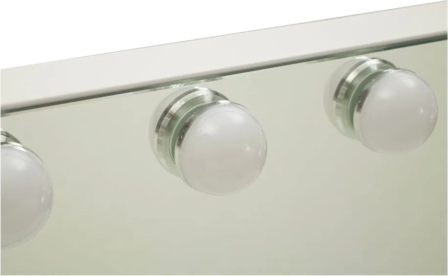 Specchio da parete con illuminazione/con ripiano 55x43 cm Hollywood – Mauro Ferretti