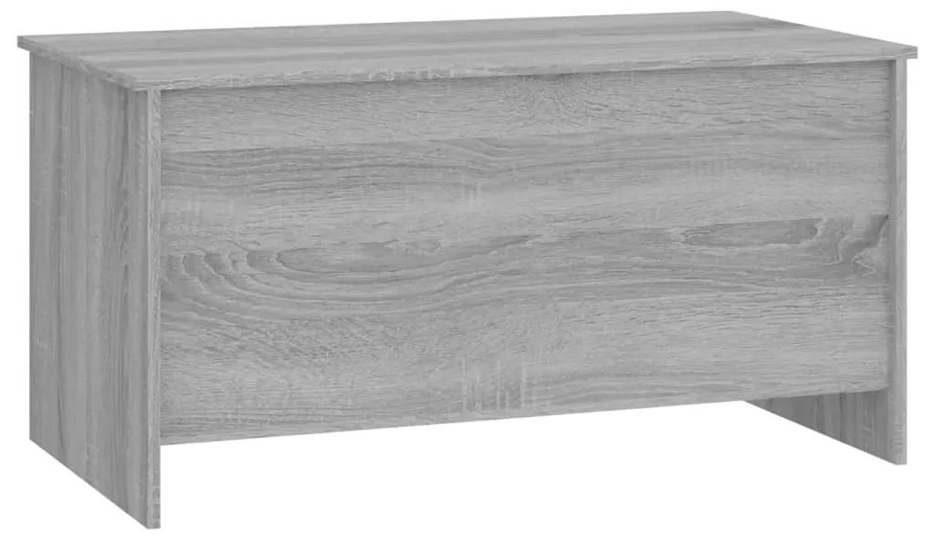 Tavolino grigio sonoma 102x55,5x52,5 cm in legno multistrato
