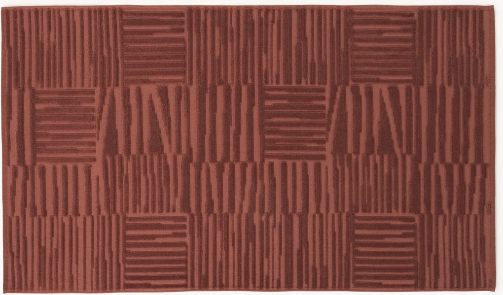 Tappetino da bagno antiscivolo in velluto Petra