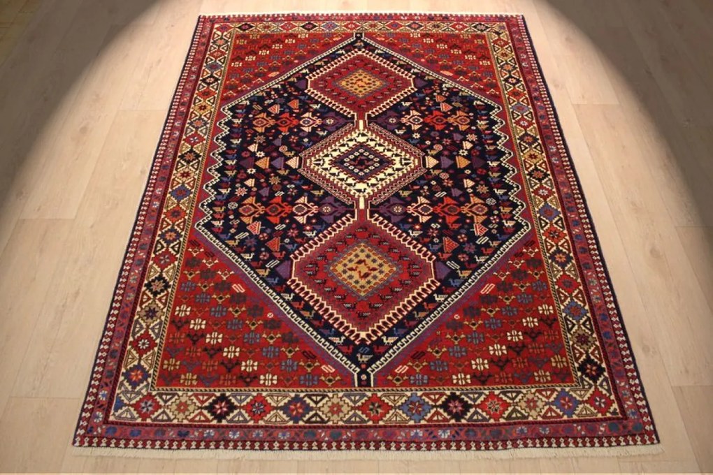 Yalameh Tappeto 150 x 200 (Iran) Annodato A Mano