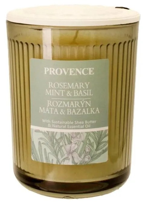 Candela profumata al rosmarino e menta 230 g