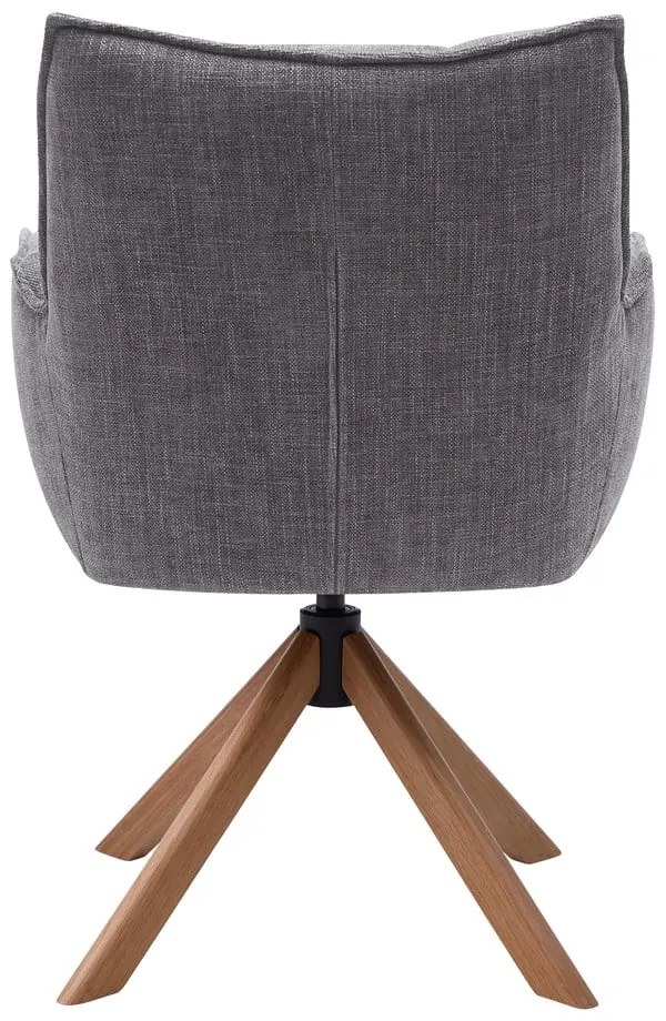 Set di sedie da pranzo grigia in imbottito 2 pz Marilla – Unique Furniture