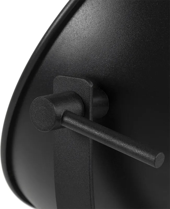 Lampada da tavolo nera con oro 63,3 cm treppiede regolabile - Magnax