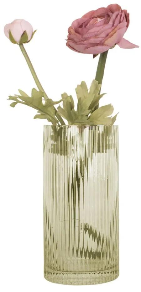 Vaso in vetro verde Allure Straight - PT LIVING