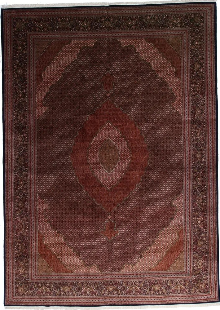Tabriz Tappeto persiano 500x350 Rosa (Iran) Annodato A Mano