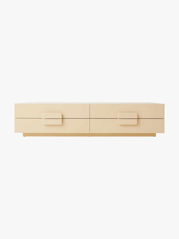 Credenza bassa in legno Sungkai fatta a mano Spacious