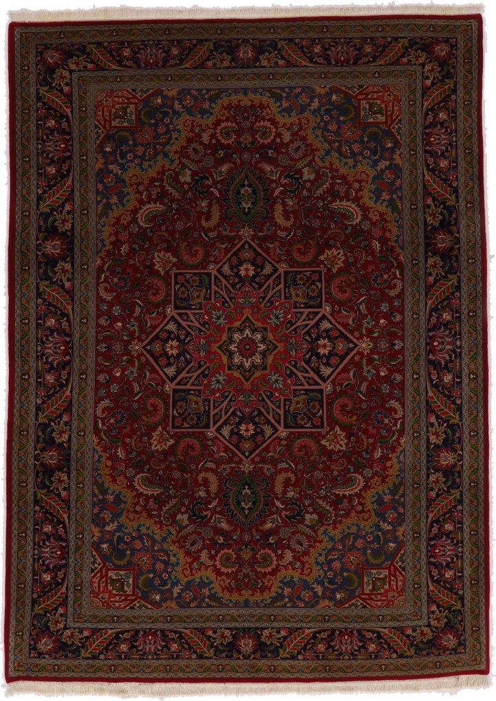 Tabriz Tappeto persiano 210 x 280 (Iran) Annodato A Mano