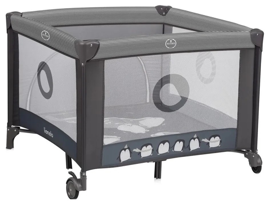 Lionelo - Recinto gioco BONNIE Grigio Scandi