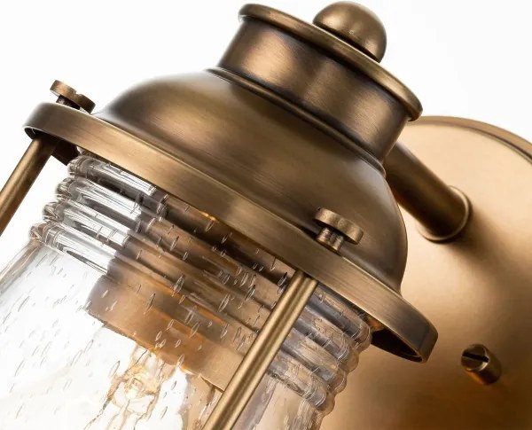 Quintiesse QN-ASHLANDBAY1-NBR-BATH-Applique da parete per esterni ASHLAND BAY 1xE27/60W/230V IP44