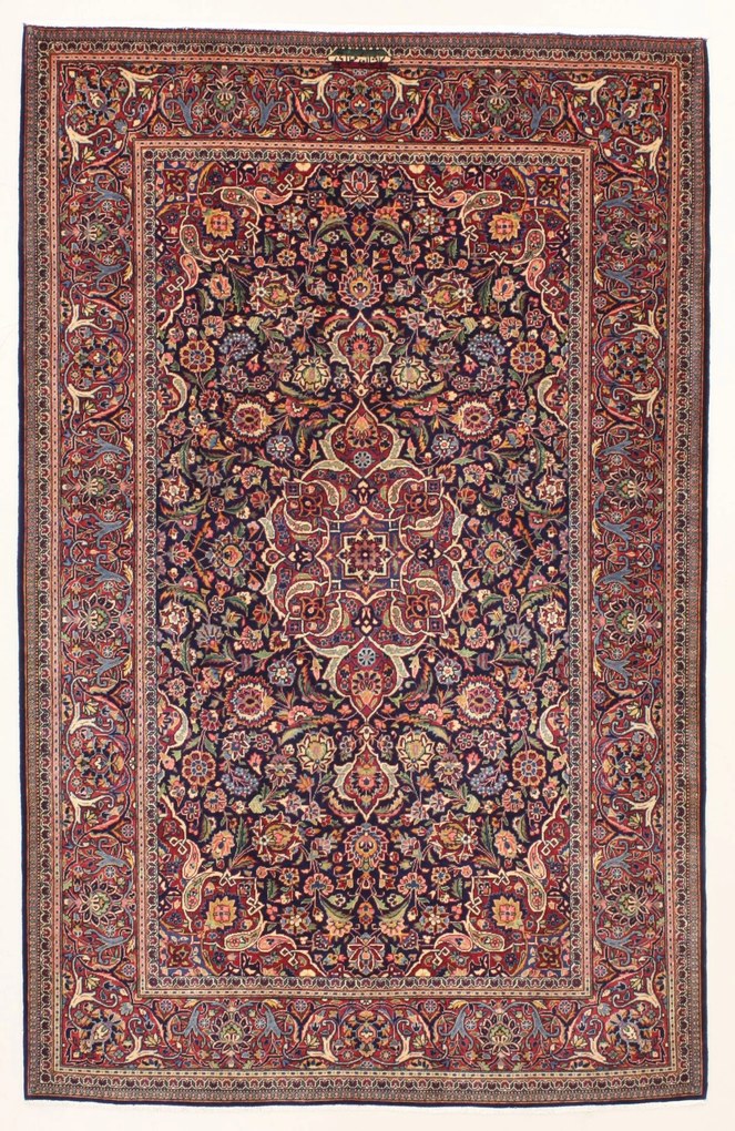Kashan Tappeto persiano 210x140 (Iran) Annodato A Mano