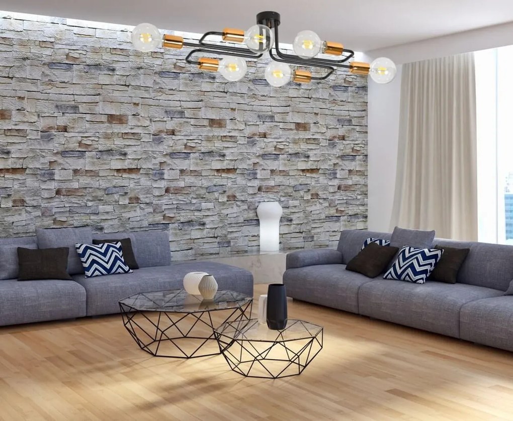 Lampadario VEKEN 6A BLACK