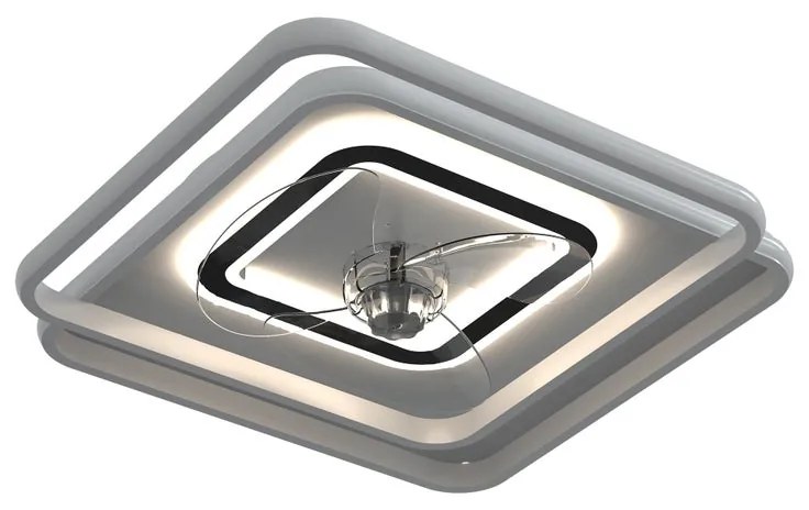 Ventilatore da soffitto ALTEA bianco, Ø 48.8 cm, CCT, dimmerabile, ARTE CONFORT IP20