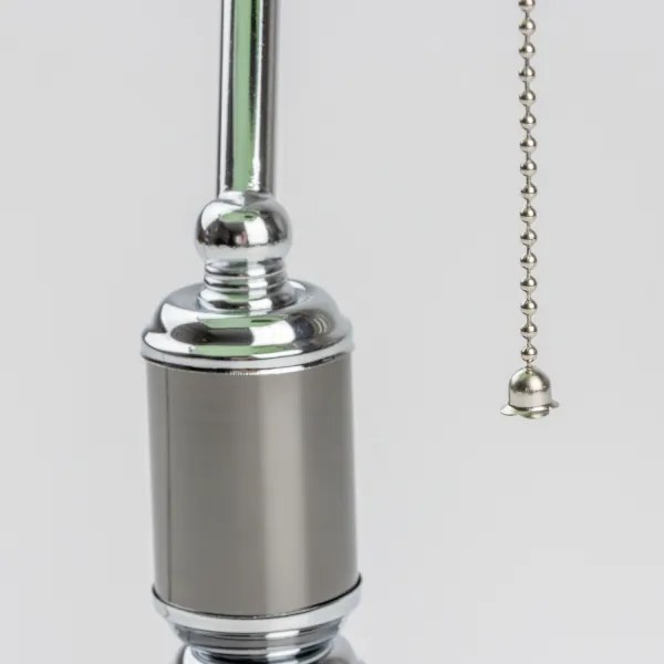 Brilagi - Lampada da scrivania BANK OFFICE 1xE27/60W/230V nera/argento/verde