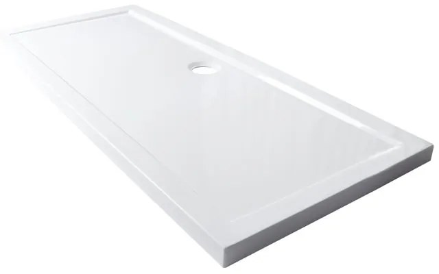 Piatto doccia SENSEA in pmma Essential bianco L 70 x L 170 x H 5 cm lucido