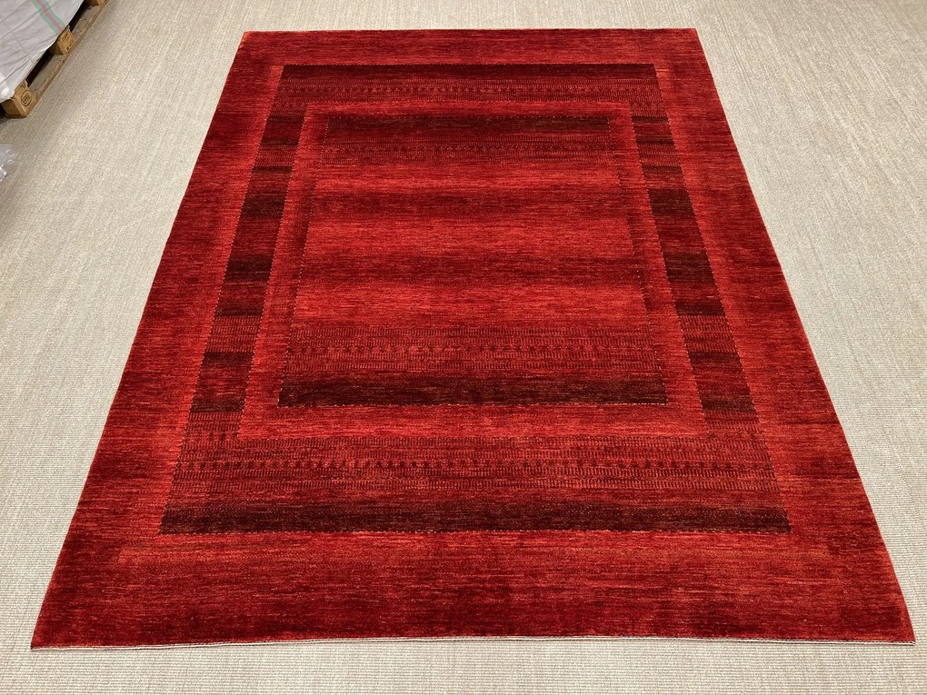 Loribaft Tappeto persiano 250 x 320 Rosso (Iran) Annodato A Mano