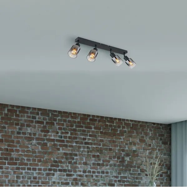 Globo 54308-4 - Faretto HUBERTUS 4xE14/40W/230V