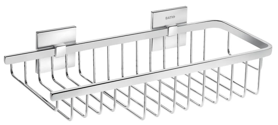 Griglia portasapone 30x13 Con Gradino A Sinistra cromo Cosmic Duo Square 2640188