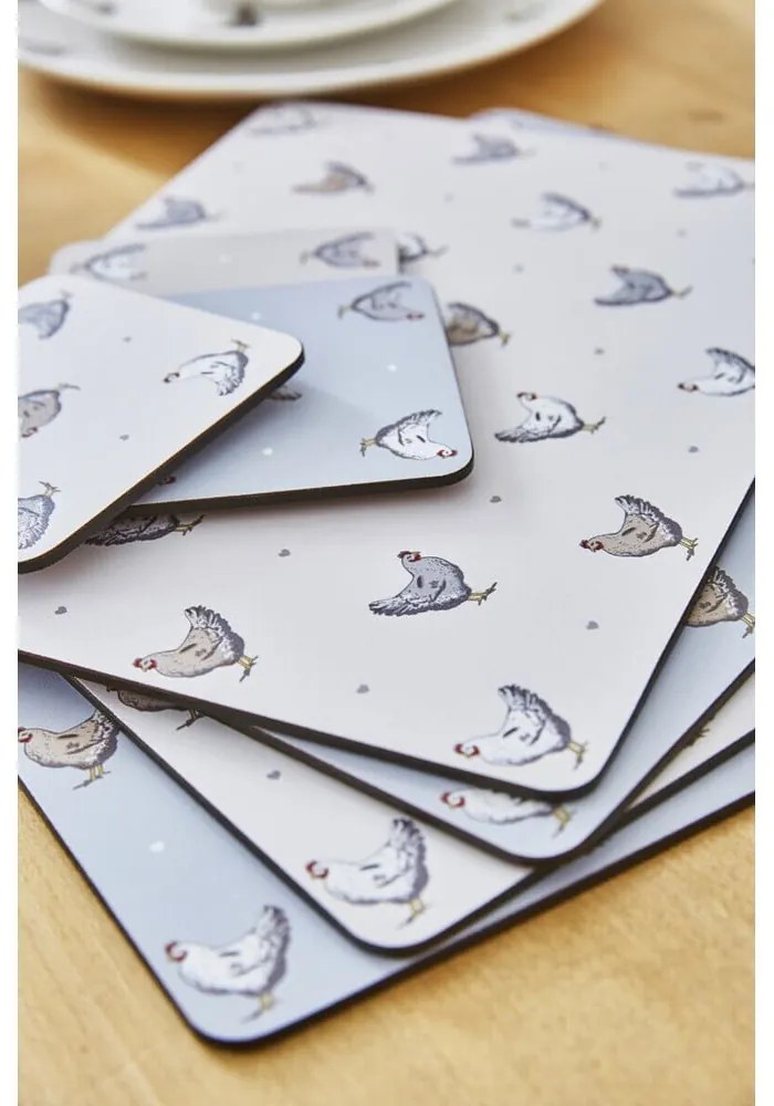 Set di 4 sottobicchieri in sughero Farmer Farmers Kitchen - Cooksmart ®