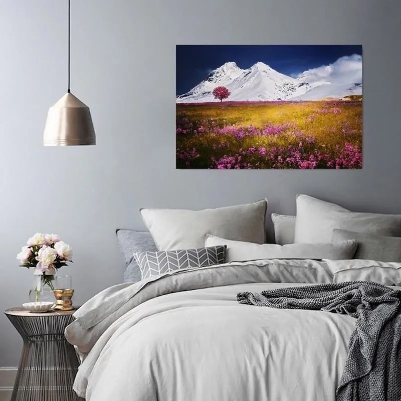 Quadro su tela, Montagna Paesaggio Natura  Dimensioni 60x40