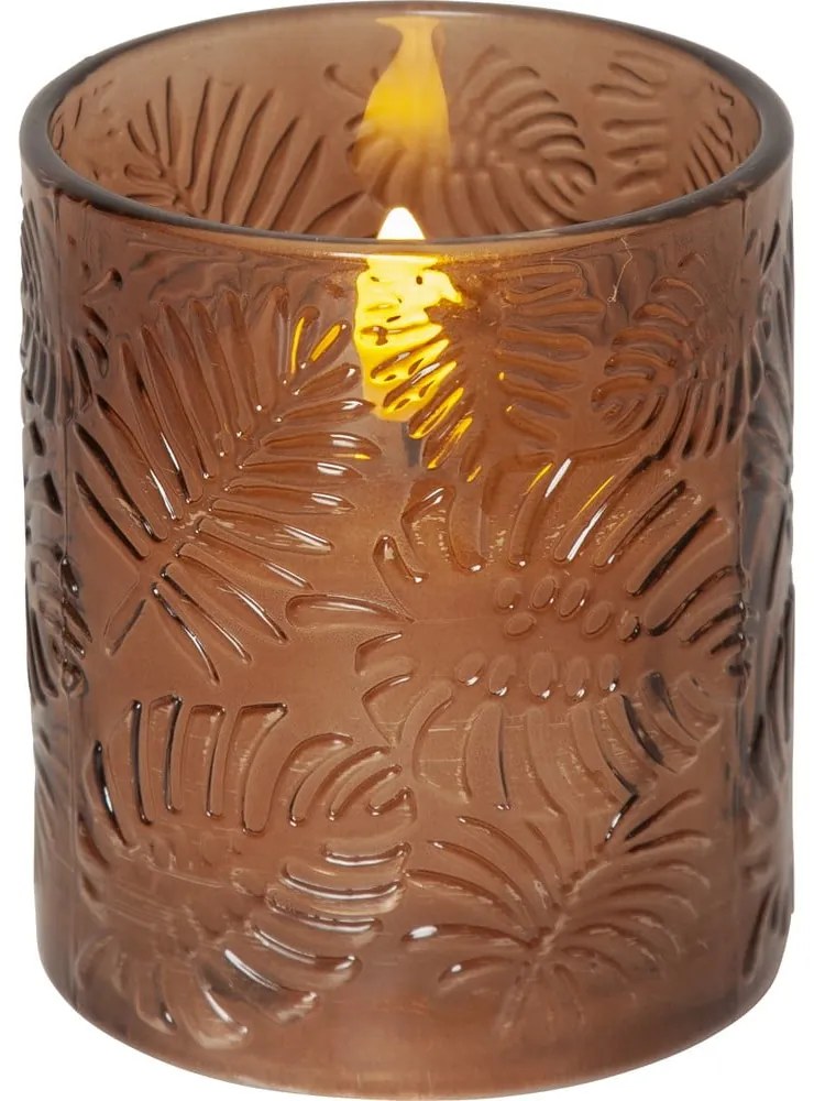 Candela LED (altezza 10 cm) Flamme Leaf - Star Trading