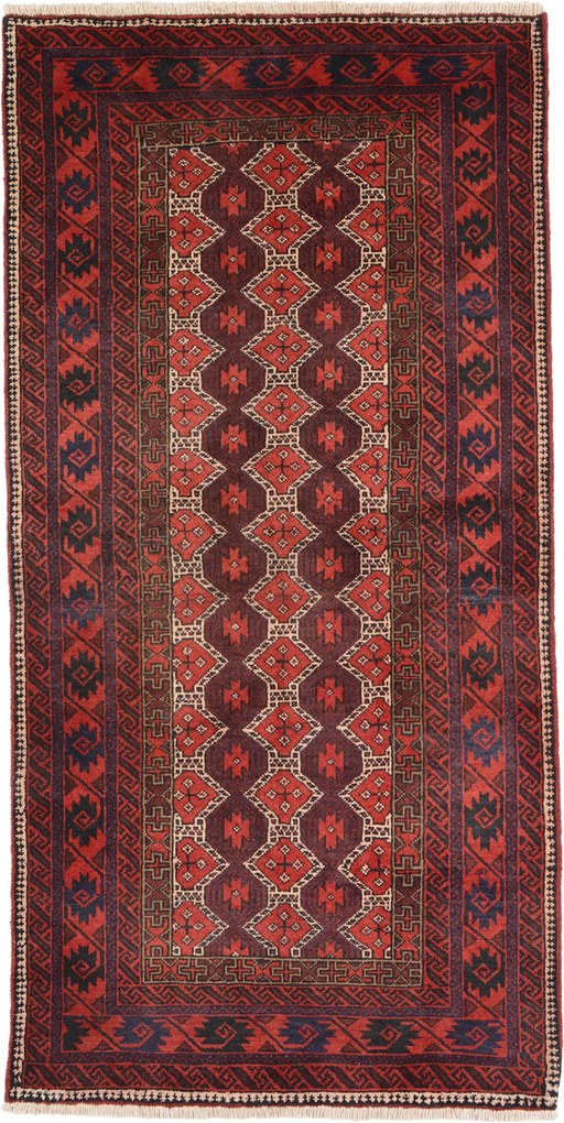 Beluch Tappeto persiano 190 x 100 (Iran) Annodato A Mano