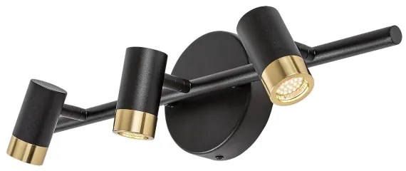 Rabalux 75042 - Luce Spot da parete a LED KADIR 3xLED/3W/230V 4000K