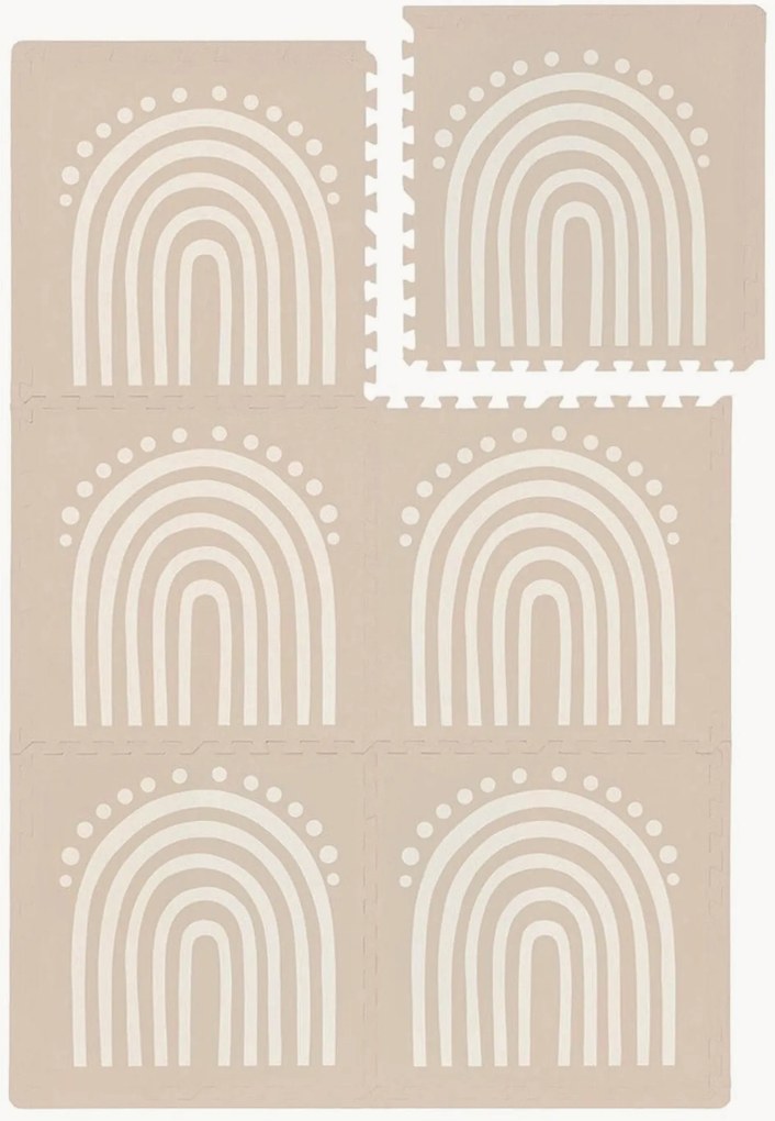 Tappetino puzzle in schiuma Arch Bliss 6 pz