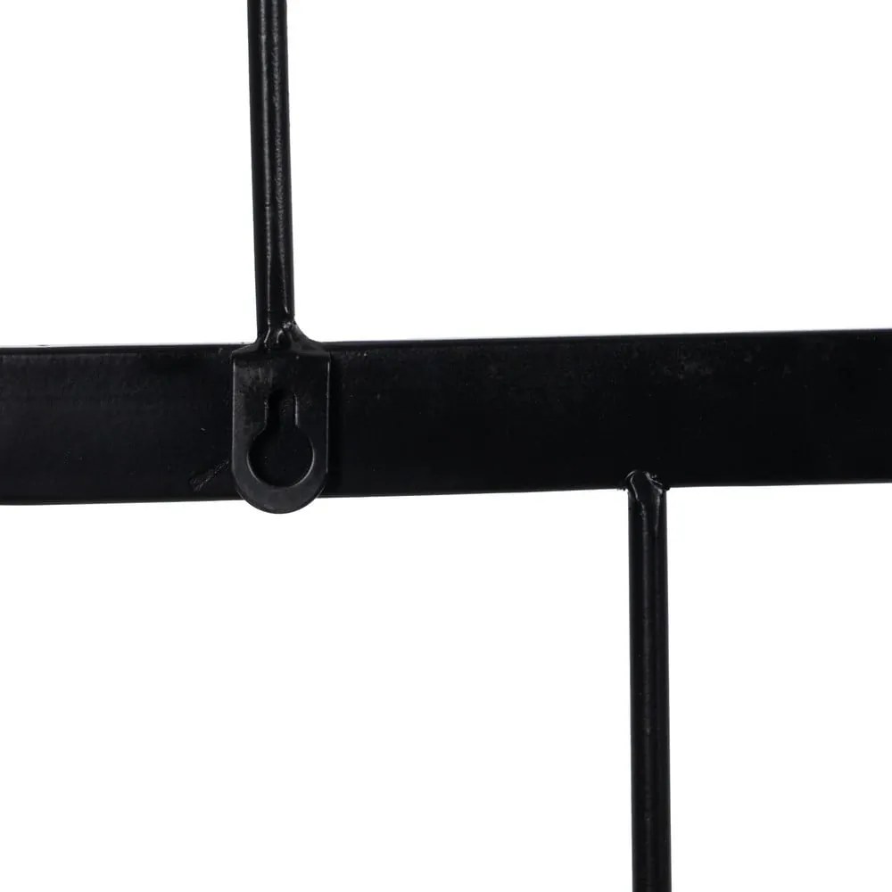 Appendiabiti da parete in metallo nero - Ixia