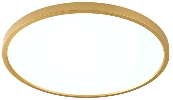 Zuma Line WM-BP1108-S-G - plafoniera LED CAMI LED/36W/230V Ø 40 cm dorata