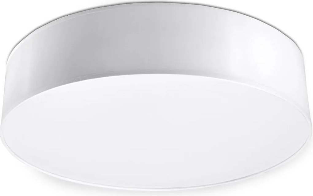 Plafoniera Tonda in PVC da Soffitto 3xE27 ARENA 45 Bianca da interno