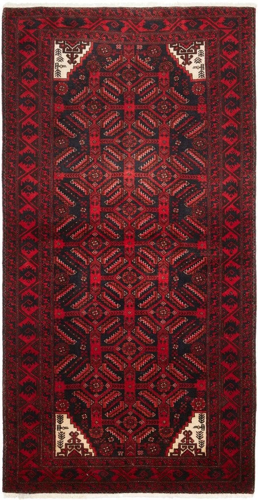 Tappeto persiano 100x190 (Iran) Annodato A Mano