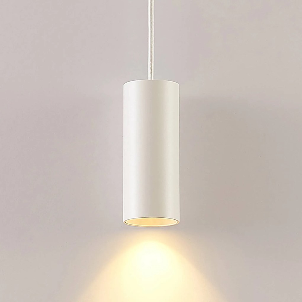 Lampada a sospensione Arcchio Ejona, altezza 15 cm, bianco, alluminio