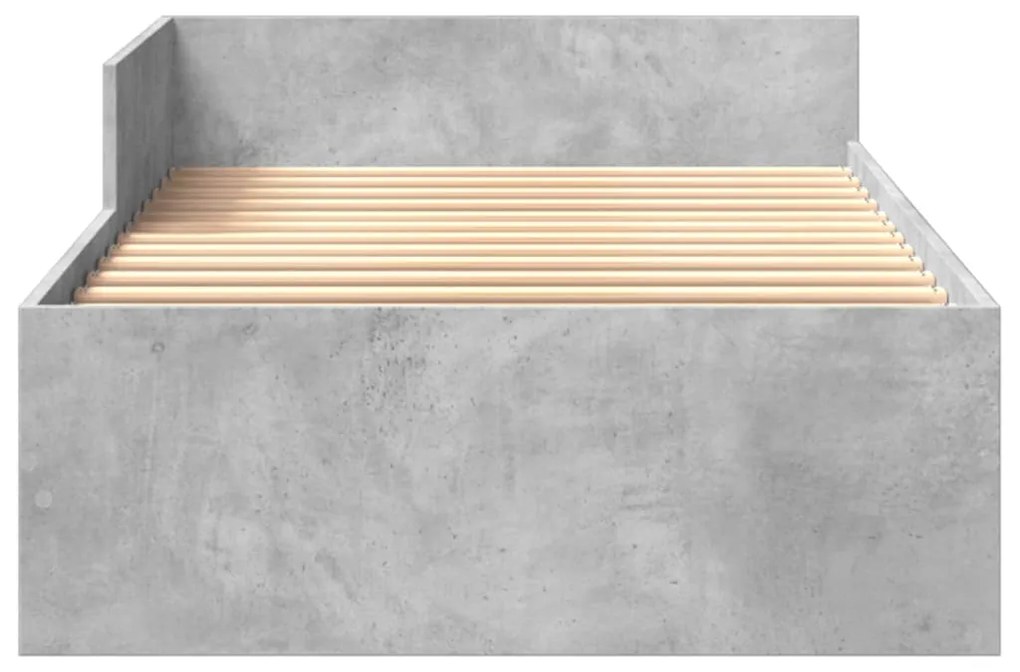 Giroletto grigio cemento 75x190 cm in legno multistrato
