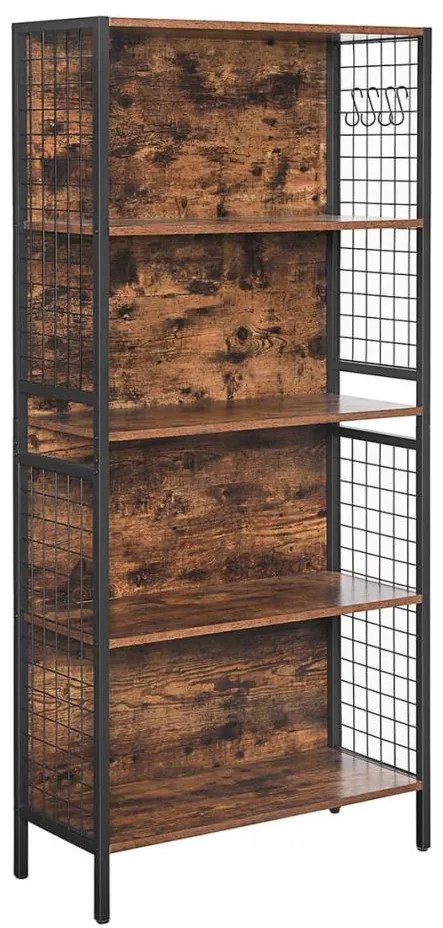 Libreria NAVARO marrone/nero