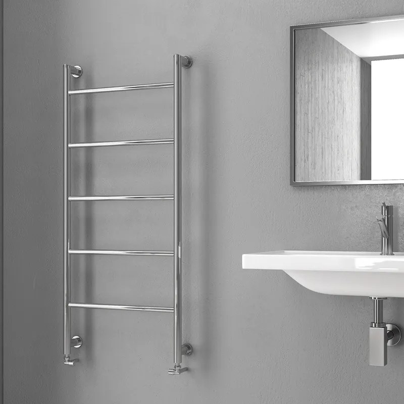 Termoarredo scalda salviette 1200x560mm interasse 500 mm KAM-D6012C - KAMALU