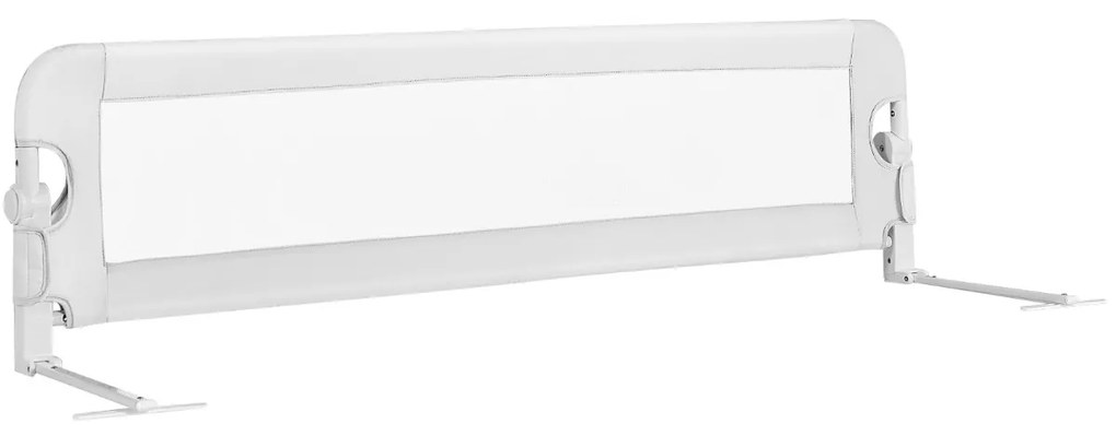 Costway Sponda per letto per bambini con design pieghevole cinghie, Sponda di sicurezza a molle per letto 3 Colori