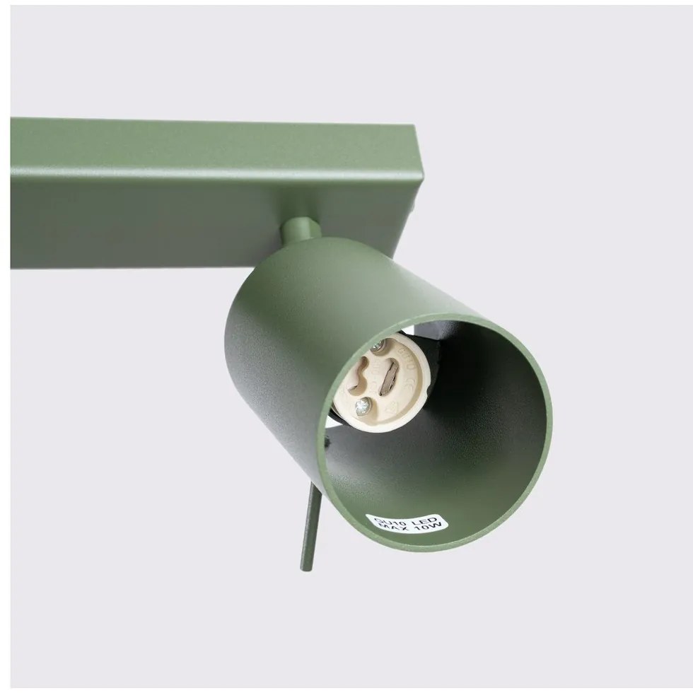 Faretto verde 6x117 cm Etna – Sollux