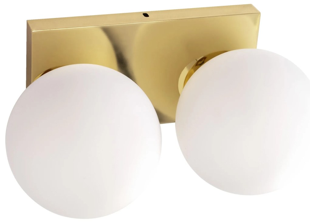 LAMPADA DA PARETE VETRATA APP1010-2W Gold
