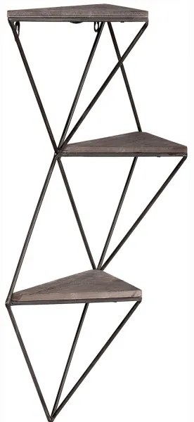 Mensola da parete 34x45 cm abete