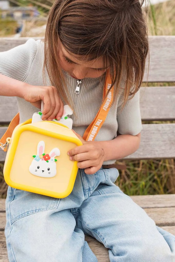 Custodia in silicone per fotocamere Zoo Family - coniglio