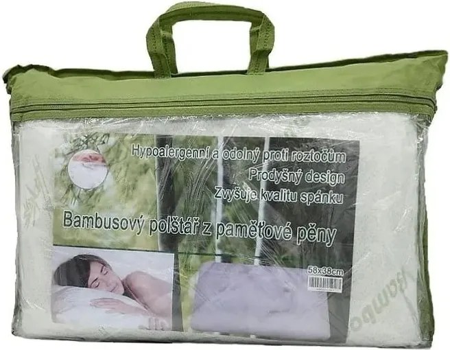 Cuscino anatomico memory foam 58x38 cm - JAHU collections
