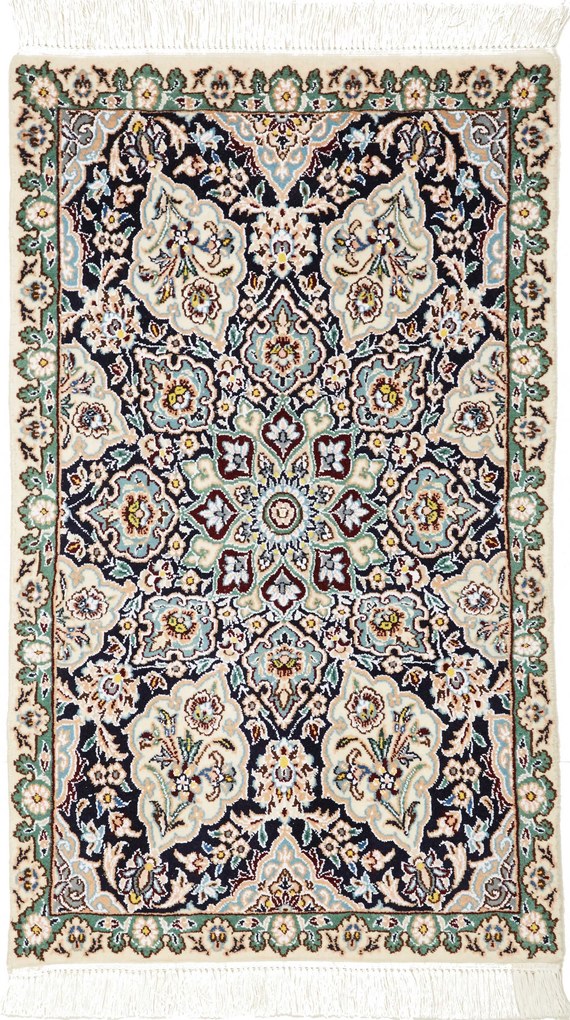 Nain Tappeto 60 x 100 (Iran) Annodato A Mano
