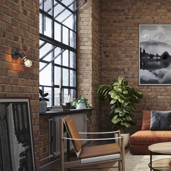 Rabalux 71065 - Applique FRAN 1xE27/40W/230V diametro 12 cm nero