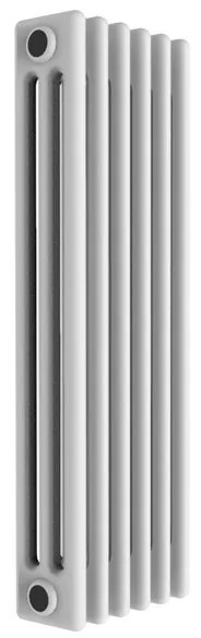 Radiatore acqua calda Comby in acciaio 3 colonne, 6 elementi, interasse 572 mm, bianco