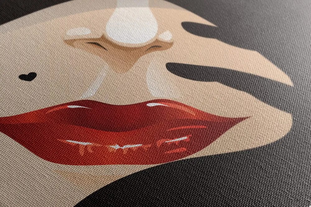 Quadro su tela – Donna velata