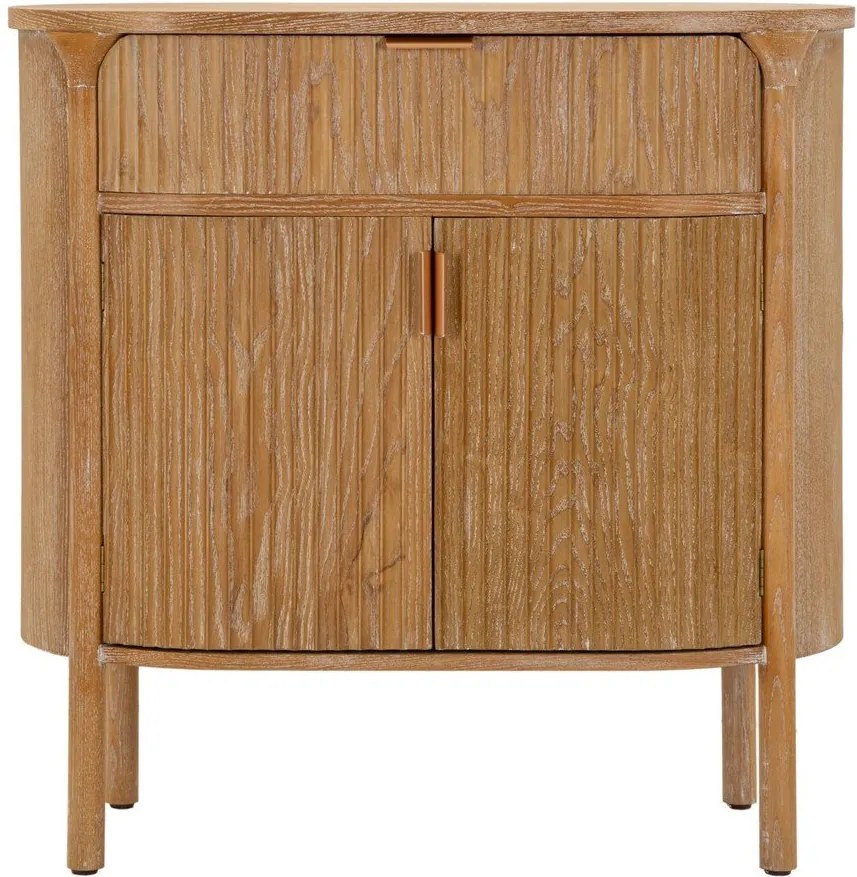 Cassettiera di colore naturale in abete massiccio 81x82x46 cm Gothenburg – Mauro Ferretti