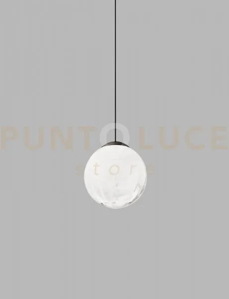 Puppet sospensione 28l bianco sfumato nero opaco 2 l32cc led 3000k ...